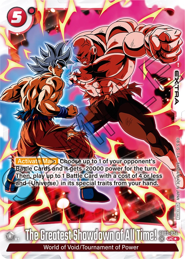 The Greatest Showdown of All Time!