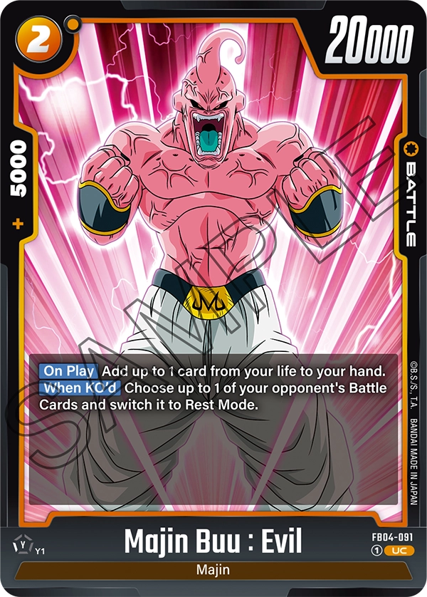 Majin Buu : Evil