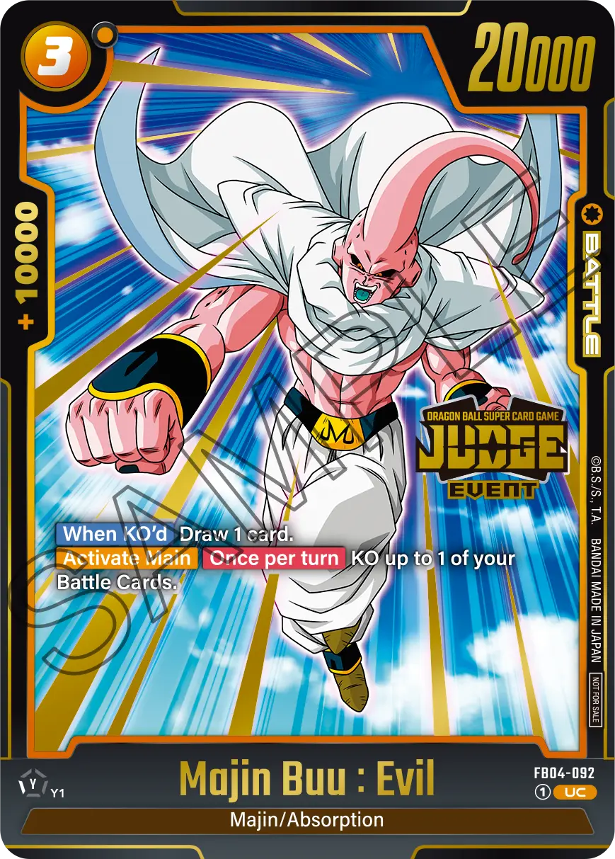 Majin Buu : Evil