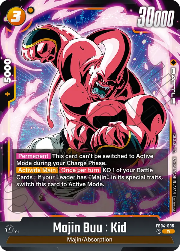 Majin Buu : Kid