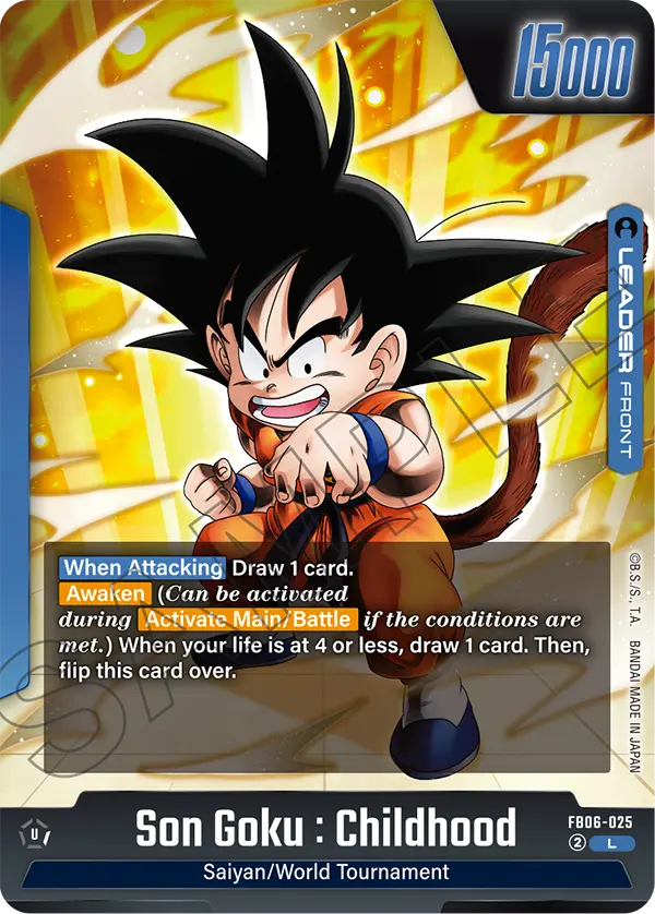 Son Goku : Childhood