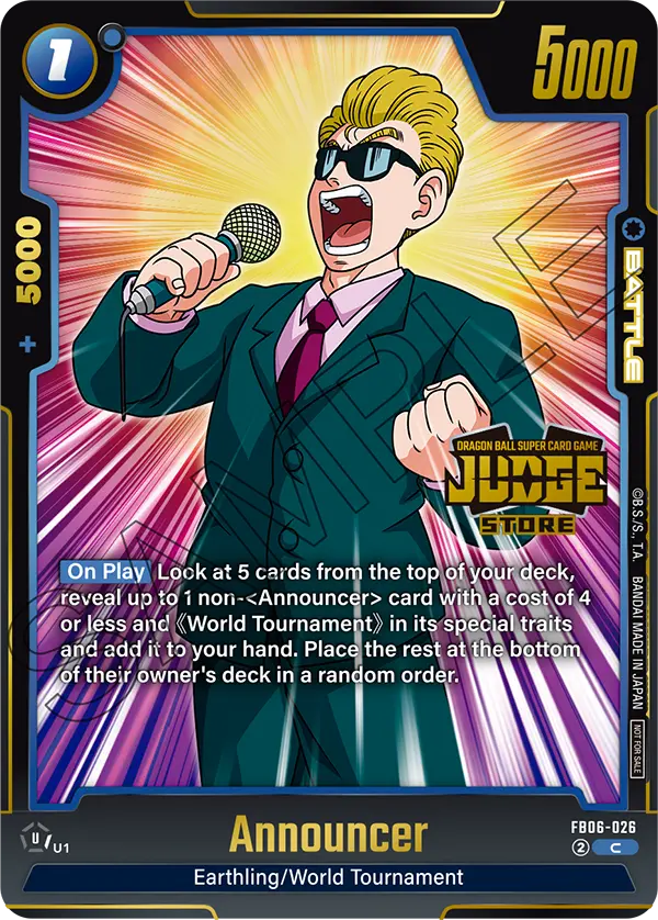 Announcer