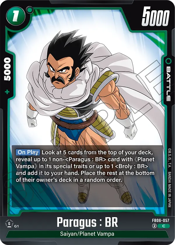 Paragus : BR