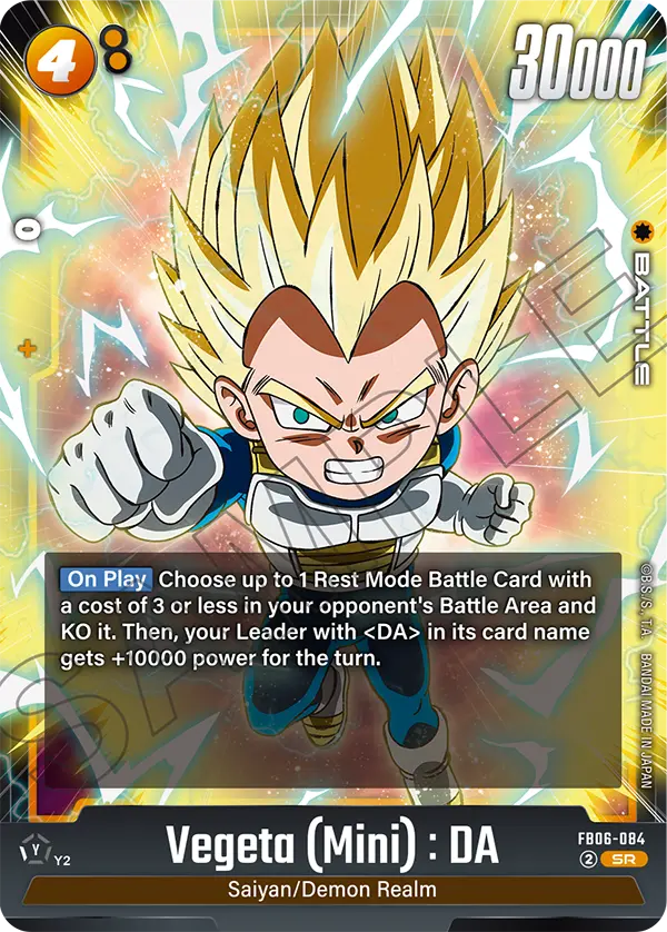 Vegeta (Mini) : DA
