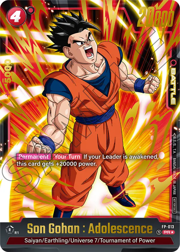 Son Gohan : Adolescence