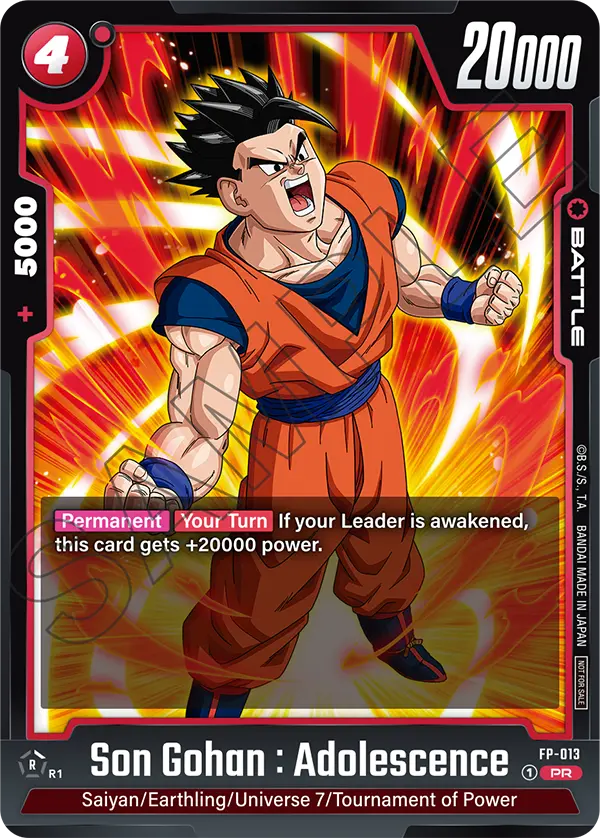 Son Gohan : Adolescence