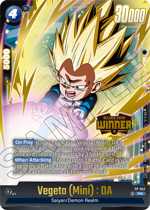 Vegeta (Mini) : DA