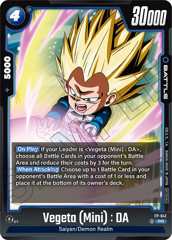 Vegeta (Mini) : DA