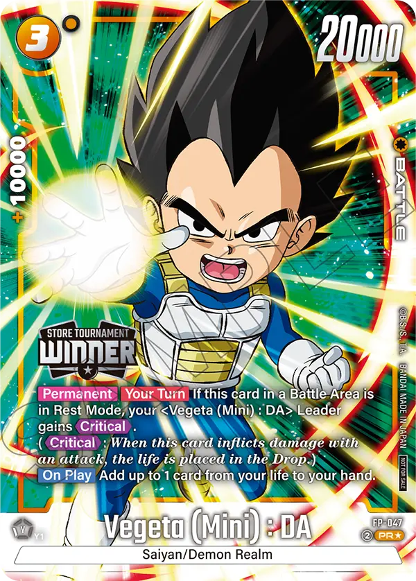 Vegeta (Mini) : DA