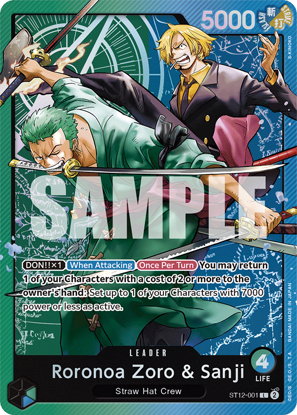 STARTER DECK Zoro and Sanji