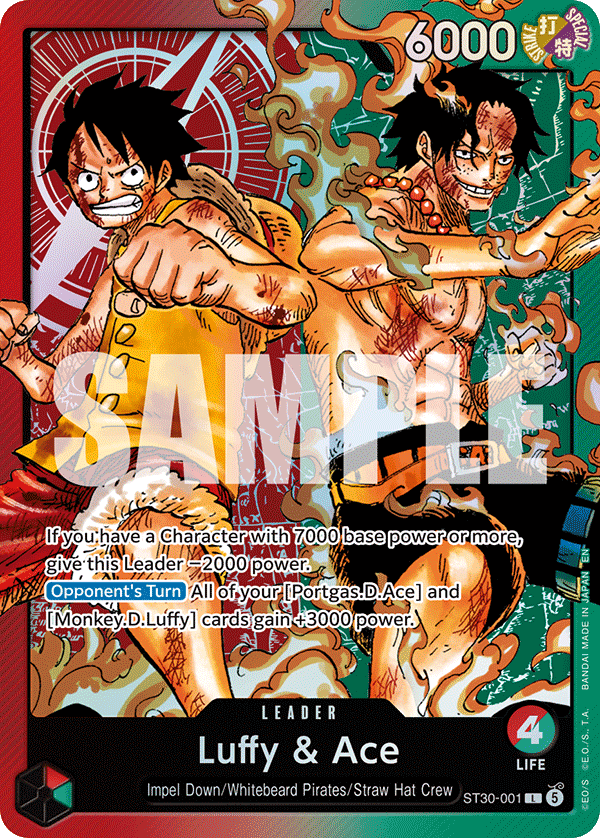 STARTER DECK EX Luffy & Ace