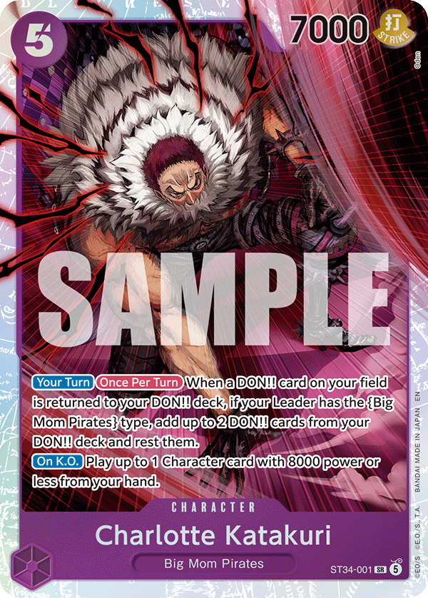 STARTER DECK PURPLE Charlotte Katakuri