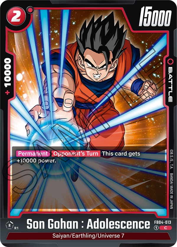 Son Gohan : Adolescence