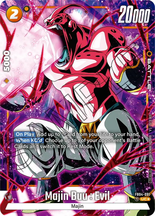 Majin Buu : Evil