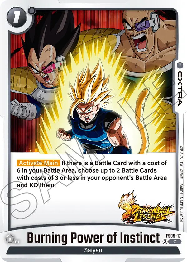 Burning Power of Instinct