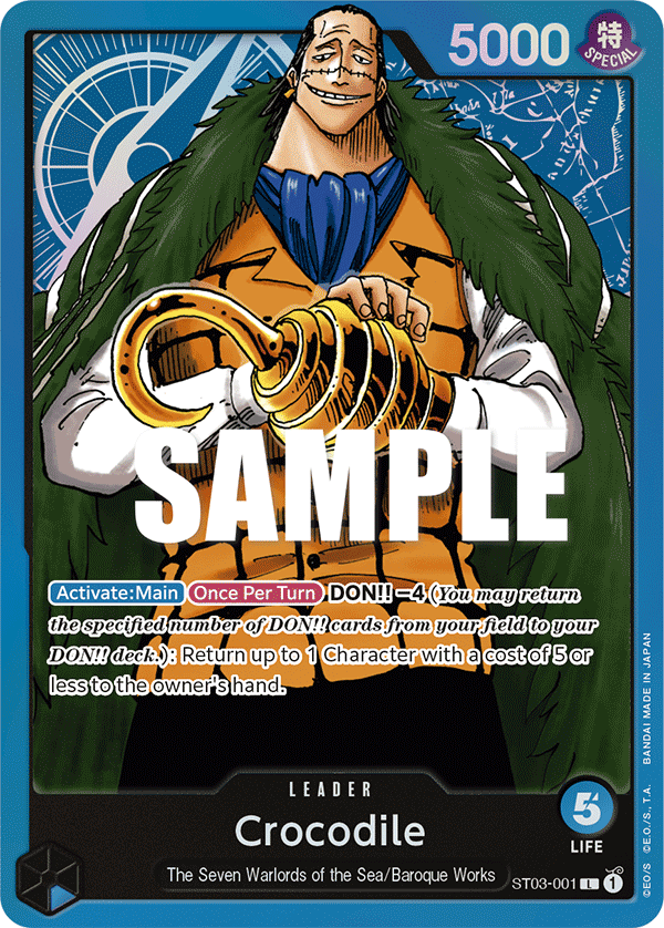 STARTER DECK The Seven Warlords of the Sea