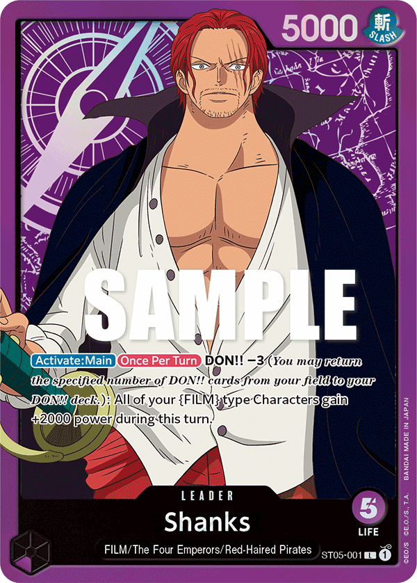 STARTER DECK ONE PIECE FILM edition